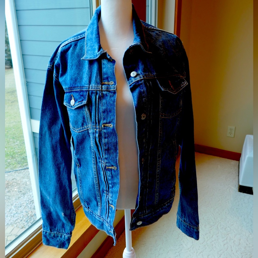 Old Navy Tall Medium Denim Jean Jacket NWT